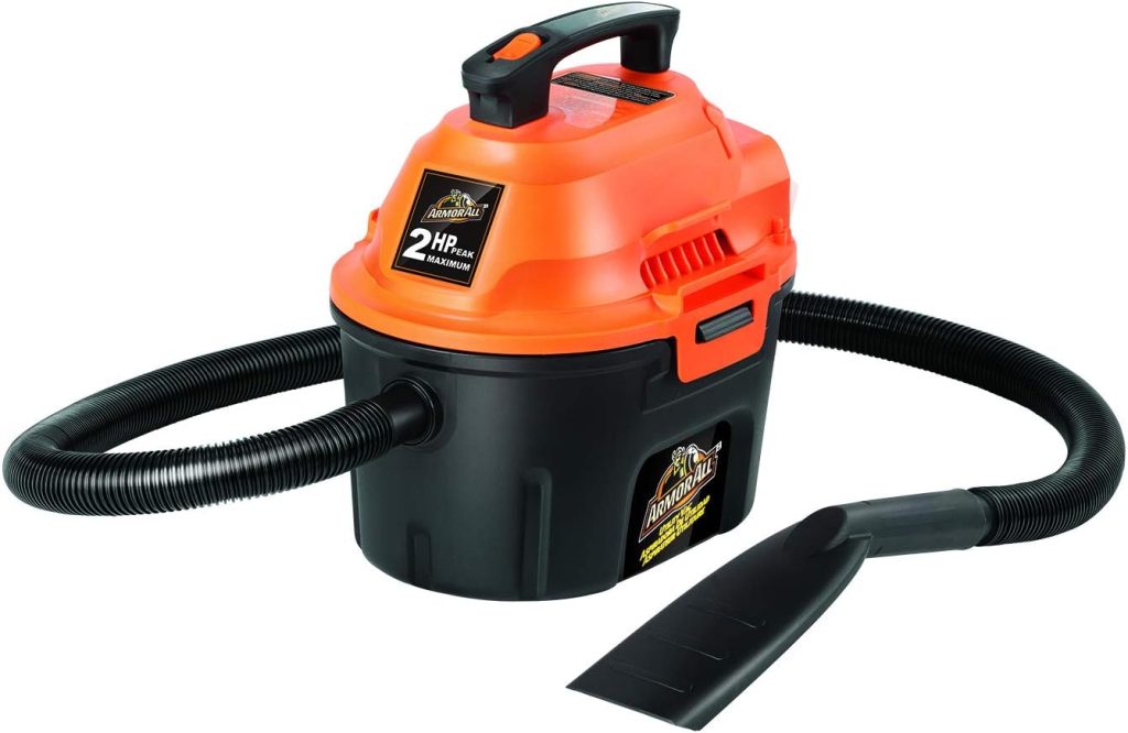 Armor All 2.5 Gallon Wet/Dry Vacuum Bundle with Chemical Guys VRP Vinyl & Rubber Protectant