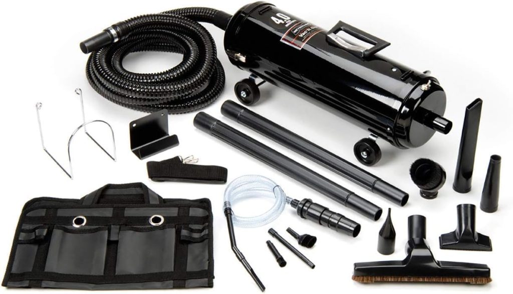 MetroVac PRO-83BA Full-Size Vac N Blo Vacuum Cleaner/Blower - - Powerful Home & Automotive Vaccuum & Air Duster- Includes Accessories