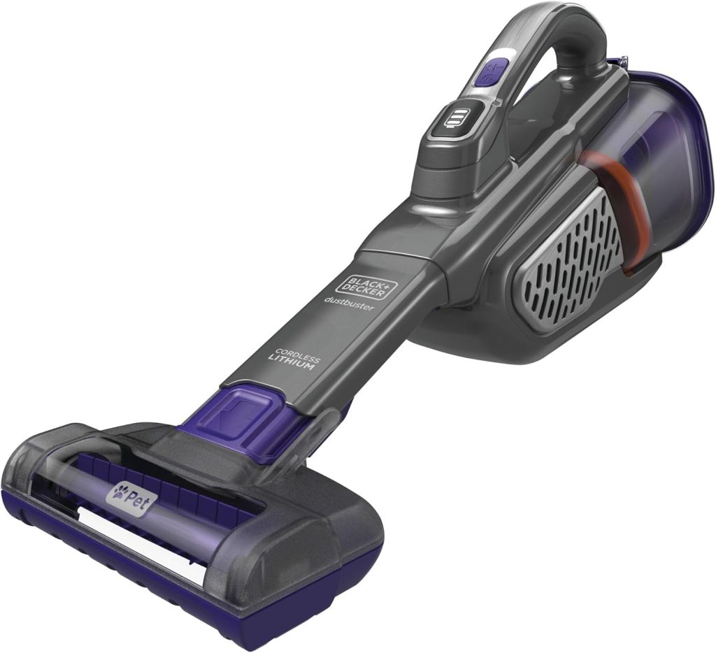 Black and Decker Fur Buster Cordless Hand Vacuum